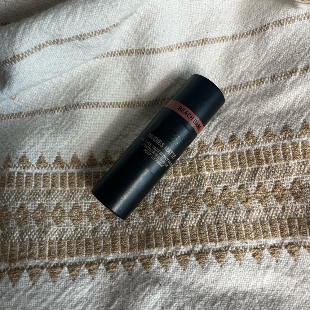 Nudestix Beach Babe Lip and Cheek Balm - Black and Pink